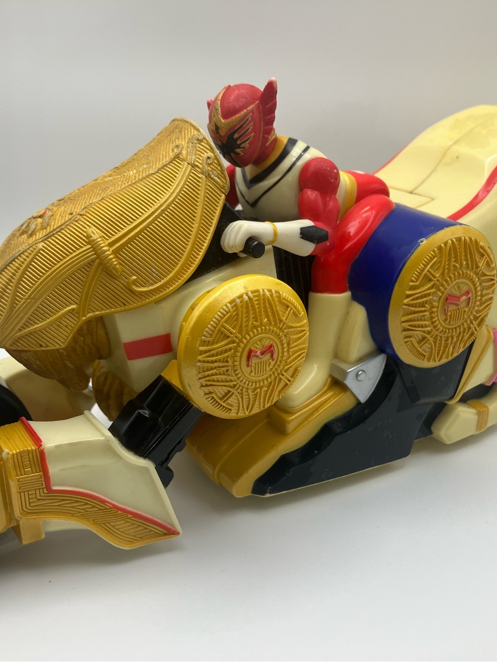 Red & Gold Action Rider Vehicle Toy - Kids Toys